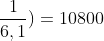 M_{taca}(frac{3}{19,3}+frac{1}{6,1})=10800