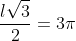 frac{lsqrt{3}}{2}=3pi+frac{lsqrt{3}}{3}