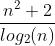 \frac{n^2+2}{log _{2} (n)}