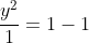 frac{x^2}{4}-frac{x^2}{4}+frac{y^2}{9}+frac{y^2}{1}=1-1