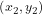 \small \left ( x_2,y_2 \right )