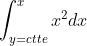 U\left ( x,y \right ) = \int_{y=ctte}^{x}x^{2}dx + \int_{y=ctte}^{x}\frac{1}{xy + 2}d\left ( xy + 2 \right ) + h\left ( y \right )