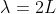 lambda=2L