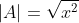 left|Aight|=sqrt{x^2+4}