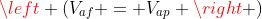 left (V_{af} = V_{ap} ight )