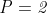\LARGE \mathbf{\mathit{P=2 l+b}}