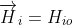 \overrightarrow{H}_{i}=H_{io}\ e^{-\gamma _{1}z}\ \overrightarrow{a}_{y}