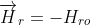 \overrightarrow{H}_{r}=-H_{ro}\ e^{\gamma _{1}z}\ \overrightarrow{a}_{y}