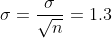 vn = 1.3