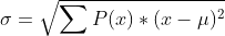 P(z) * (1-μ