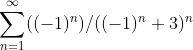 Σ(-1)*)/(-1) + 3): m=1