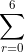 sum_{r=0}^{6}