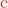 {\color{Red} \textrm{c}}