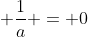  x^{2} + y^{2} +frac{ 2x}{a} - frac{ 2y}{a} + frac{1}{a} = 0