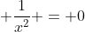 x^{2} -3x + 4 -frac{3}{x} + frac{1}{x^{2}} = 0