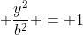 frac{x^2}{a^2} + frac{y^2}{b^2} = 1