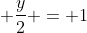 frac{x}{3} + frac{y}{2} = 1