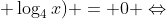 left (log_{4}{x} 
ight )^3 - log_{4}{(x^4)} - 3 cdot(2 + log_{4}{x}) = 0 Leftrightarrow