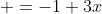 \left\\beginmatrix -2x &+5y & =-1\\ 3x&+4y & =-10 \endmatrix\right.
