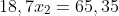 112x_1+18,7x_2=65,35