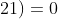 x(x^{2}-5x+21)=0