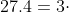 27.4=3\cdot 8.31\cdot ln\left ( \frac{V_B}{0.046} \right )