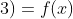 f(x+3)=f(x)+1