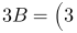2A - 3B=\left(\begin{array}{ccc}3 & 0 & 7 \\ -2 & 18 & -3 \\ 5 & 0 & -10\end{array}\right)