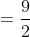 5{{\sin }^{2}}\theta +4{{\cos }^{2}}\theta =\frac{9}{2}