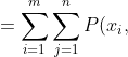 I(X ; Y) =\sum_{i=1}^{m}\sum_{j=1}^{n}P(x_{i}, y_{j})\log _{2} \frac{P(\frac{x_{i}}{y_{j}})}{P(x_{i})}---------Equation(I)