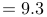 \fn_jvn \large {\color{Red} \overline X =9.3; s=1.214}