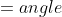 =angle KPM