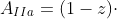 \inline \small A_{IIa}=(1-z)\cdot k_{I}\cdot (1+r-r\cdot l)+\frac{(1-z)^{2}\cdot k_{I}\cdot (1+r-r\cdot l)}{z}+\frac{(1-z)^{2}\cdot k_{I}\cdot (1+r-r\cdot l)}{z}\cdot r