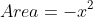 Area=-x^{2}+50x