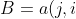 B=a(j,i)