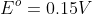 Sn^4^+ +2e^-\rightarrow Sn^2^+\: \: \: E^o=0.15V