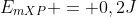 E_{mXP} = 0,2J