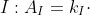 I:A_{I}=k_{I}\cdot (1+r-r\cdot z)