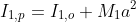 I_{1,p}=I_{1,o}+M_1a^2
