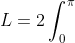 \dpi{120} L=2\int_{0}^{\pi }\sqrt{(9+9cos\theta )^{2}+\left ( -9sin\theta \right )^{2}}d\theta