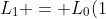 L_1 = L_0(1+alpha_1Delta T)