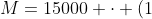 M=15000 cdot (1+0,02)^{10}