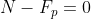 N-F_p=0