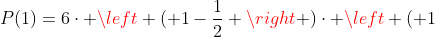 P(1)=6cdot left ( 1-frac{1}{2} 
ight )cdot left ( 1+sqrt{3} 
ight )cdot left ( 1-sqrt{3} 
ight )