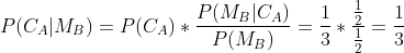 P(CA|MB)