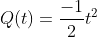 Q(t)=frac{-1}{2}t^{2}+frac{7}{2}t+1