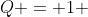 Q = 1 + 4cdot(0,8)^{ 2P} Leftrightarrow