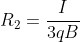 R_2=frac{I}{3qB}