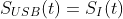 S_{USB}(t)=S_{I}(t) cos \omega _{c}t-S_{Q}(t) sin \omega _{c}t