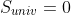\Delta S_{univ}=0